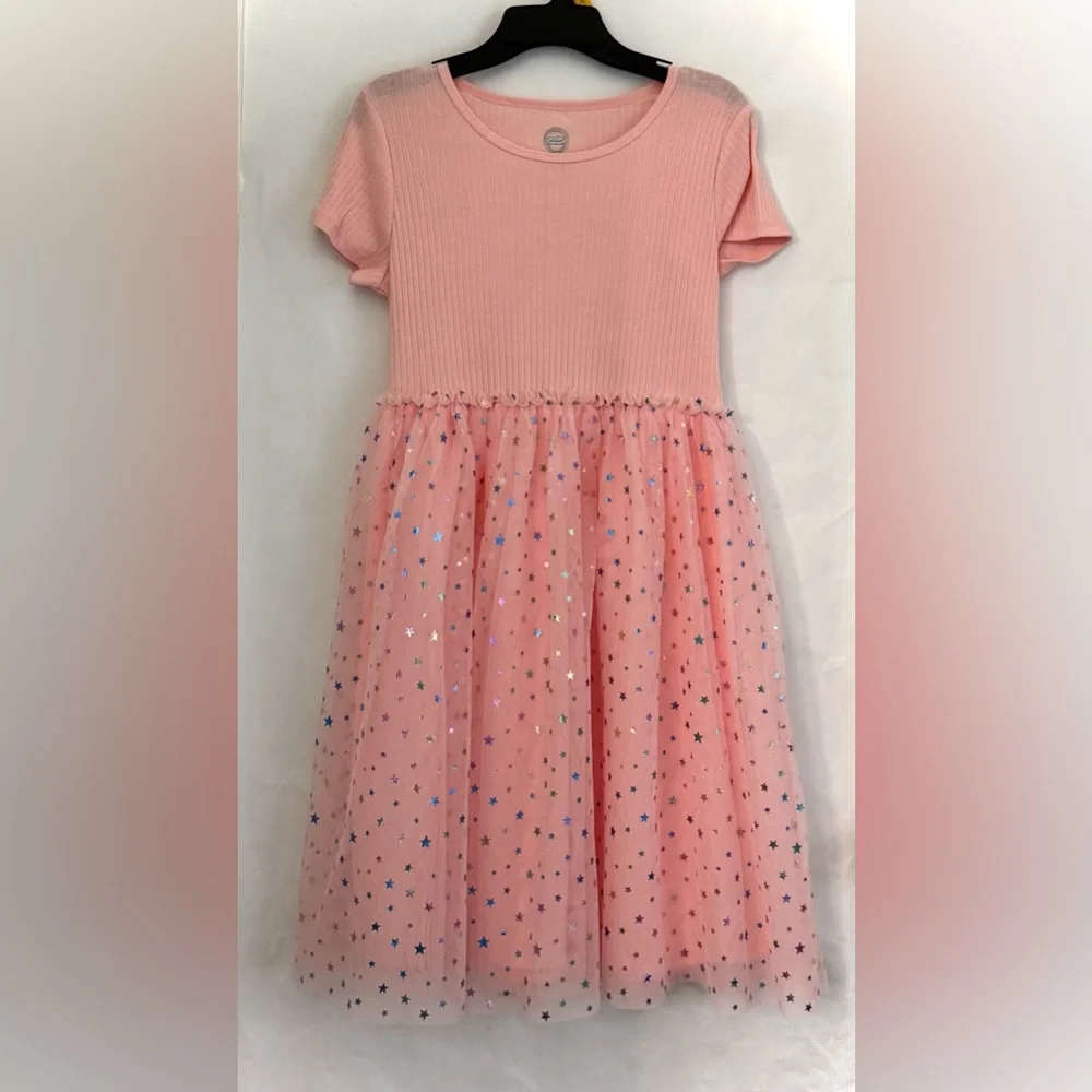 Pink Summer Star TuTu Dress from Wonder Nation - Picture 5 of 13